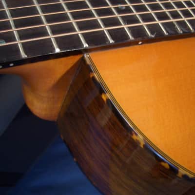 Sale, LAST ONE!!! Cafe Americain Renata Gypsy Jazz Guitar, From France, Strikingly Beautiful image 4