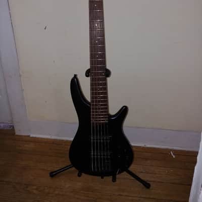 Ibanez SR306EBWK 6 String Electric Bass Weathered Black image 1