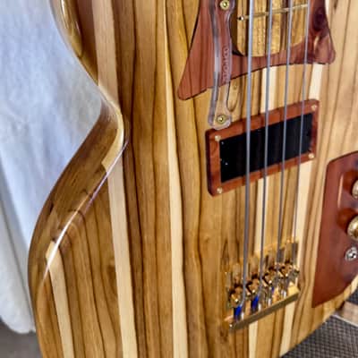 Hand made long scale bass image 8