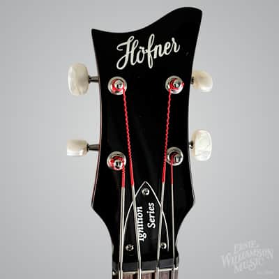 Hofner Ignition PRO Violin Bass, Sunburst, Teacup knobs image 7