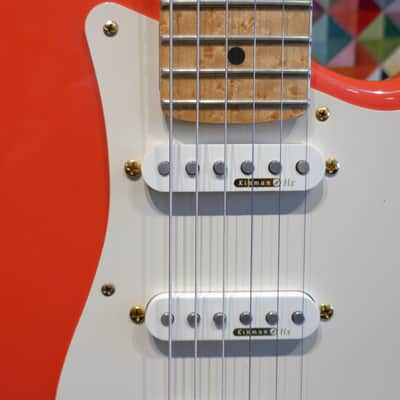 Fender Stratocaster Hank Marvin 40th Anniversary No.1 1998 - Fiesta Red image 8