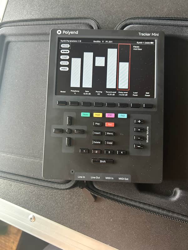 Polyend Tracker Mini Standalone Audio Workstation 2023 - Present - Black image 1