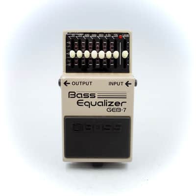 Boss GEB-7 Bass Equalizer Bass Guitar Effect Pedal BK30296 image 2