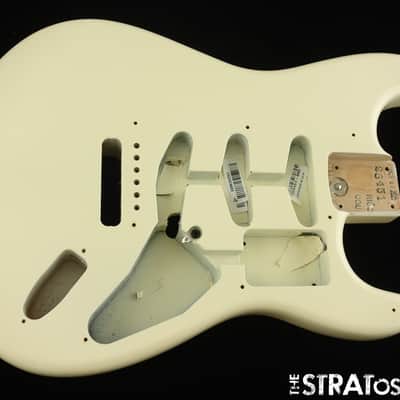 American Fender CLAPTON Strat BODY USA Stratocaster Guitar Olympic White image 1