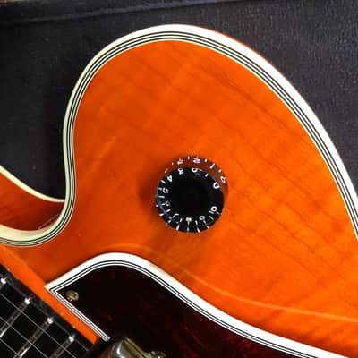 Rare Gibson Chet Atkins Country Gentleman de 1992 Sunrise Orange USA avec ses papiers et étui image 18