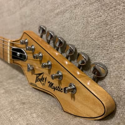1983 USA Peavey Mystic Hardtail Electric Guitar Original Blade Pickups Bizarre Pointy image 4