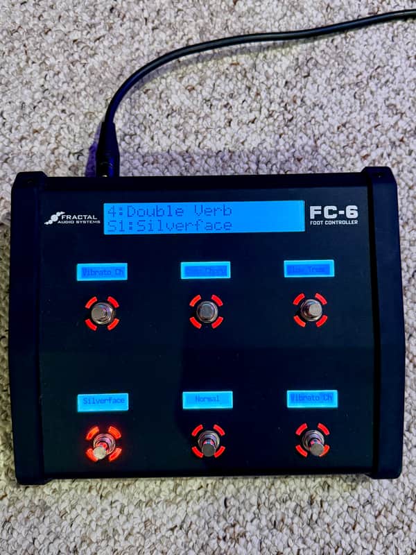 Fractal Audio FC-6 Foot Controller 2018 - 2021 - Black