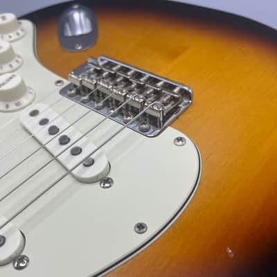 Warmoth S-Type - Three Tone Sunburst - Lightly Aged Nitro finish image 5