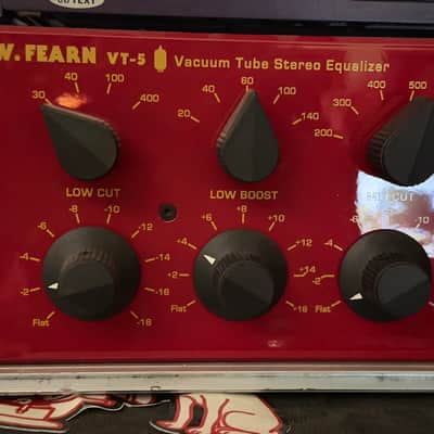 D.W. Fearn VT-5 Stereo Tube Equalizer 2010s - Red Bild 3