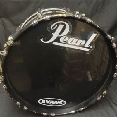 Pearl Championship Maple Series 20" Marching Bass Drum serial 610450 - Black image 5