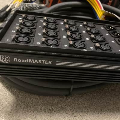 Pro Co RoadMaster 16x4 Snake with XLR Returns, Stage Box, 50 feet - RM1604FBX-50 image 3