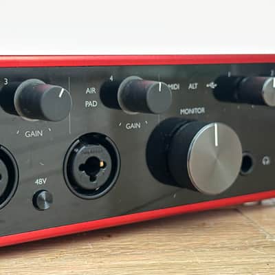 Focusrite Scarlett 18i8 3rd Gen USB Audio Interface 2019 - Present - Red / Black image 2
