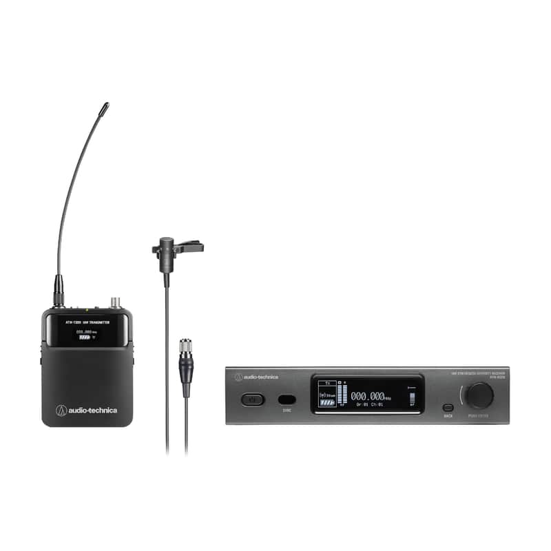 Audio Technica ATW-3211/831 DE2 Wireless Lavalier Microphone System image 1