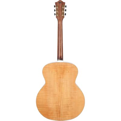 Guild F-250E Deluxe Jumbo Acoustic-Electric Guitar, Blonde image 3