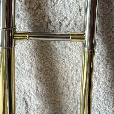 Andreas Eastman ETB-221 Student Bb Trombone - Gold Brass Finish image 3