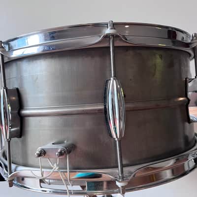 Snares - Q Drum Co. 7x14 Gentlemen's Steel Snare Drum image 3
