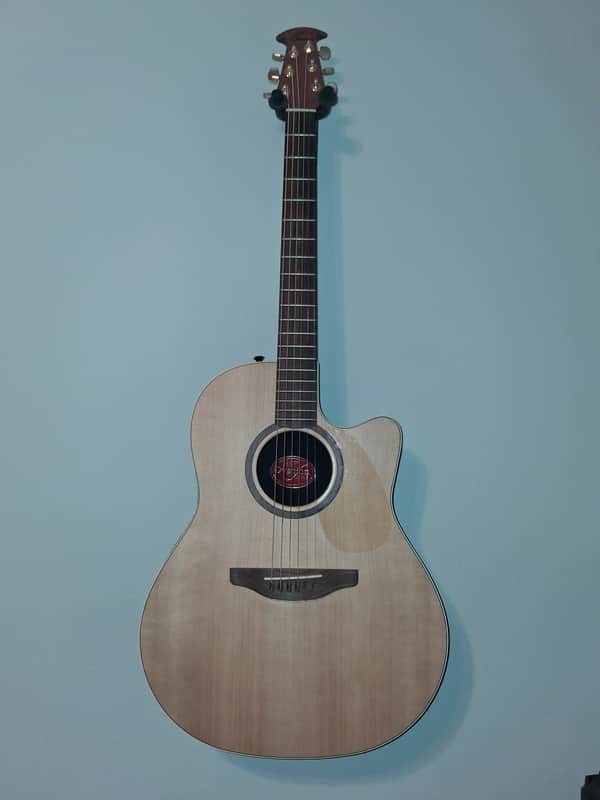 Ovation USA S771 Balladeer Special Acoustic-Electric Guitar with Ovation's Hardcase image 1