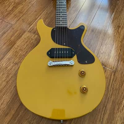 Scarce Orville Japanese Les Paul Junior TV Yellow 1991 Japan MIJ image 15