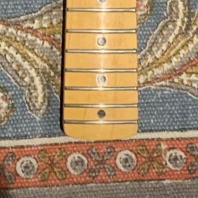 Fender Jimi Hendrix Tribute Stratocaster Neck REVERSE HEADSTOCK 1997 USA Maple image 4