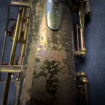 1940s Buescher Aristocrat True Tone Tenor Saxophone image 13