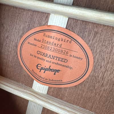 Epiphone Hummingbird Standard - Cherry Sunburst 25082300826 image 6