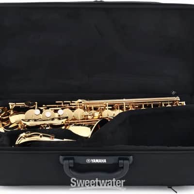 Yamaha YAS-480 Intermediate Alto Eb Saxophone - Gold Lacquer image 12