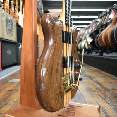 Alembic/Ellio Martina Brown Bass 1981 w/Ellio Martina Neck, Kahler Bridge, Hard Case image 2