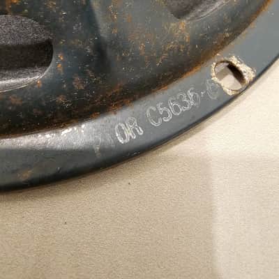 1960's Jensen P10R OEM Fender Bassman Band Master Super C5636-6 Code image 3