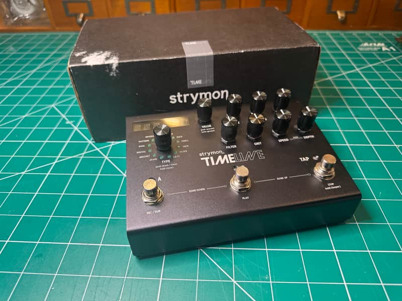 Strymon Midnight Edition TimeLine Delay 2022 - Midnight Edition Dark Gray image 1