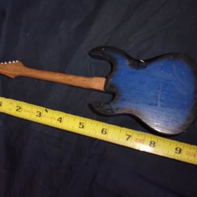 PICK 1 High Detailed Mini 10" Wood Electric Guitar Strat RG SG Tele LP Mocking Bird image 5