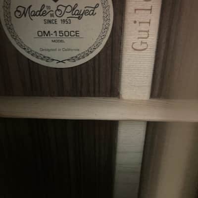 Guild Westerly Collection OM-150CE with Pau Ferro Fretboard 2019 - Present - Natural image 9