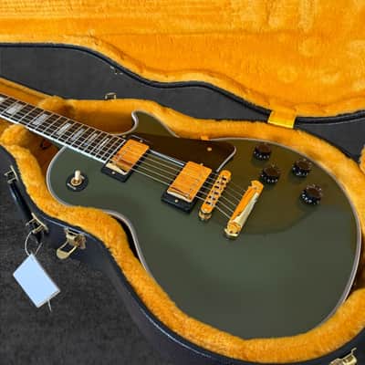 2026 Gibson Custom Shop Les Paul Custom VOS – Olive Drab w/ Gold Hardware image 20