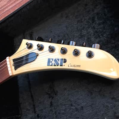 ESP MX 220 EET FUK 1989 Olympic White, James Hetfield, Metallica image 8