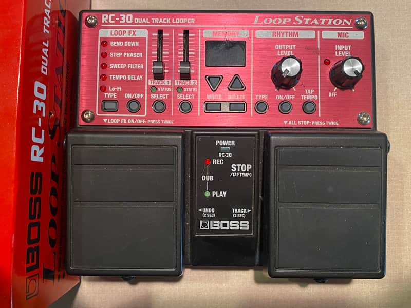 Boss RC-30 Loop Station 2011 - Present - Red image 1
