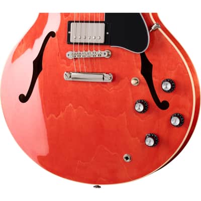 Gibson ES-335 Semi-Hollow Electric Guitar - Watermelon image 7