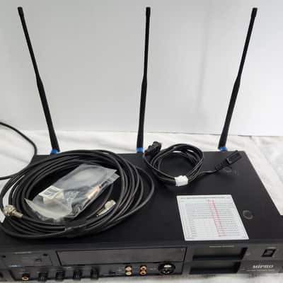 MIPRO Wireless System model MA-909 Mixer with C-6 Transmitter with Accessories image 2