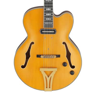 Used Ibanez PM3CNAL Pat Metheny Signature Hollow Body Guitar - Natural Amber image 1
