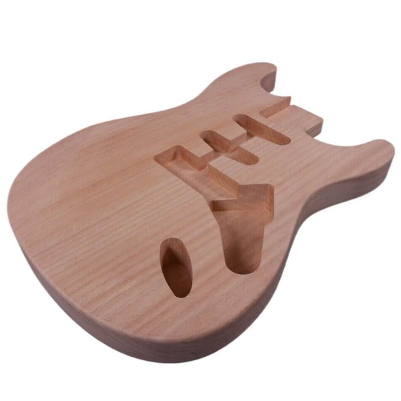 Unfinished Mahogany Electric Guitar Body – SSS Pickup Routing – Right Handed image 1