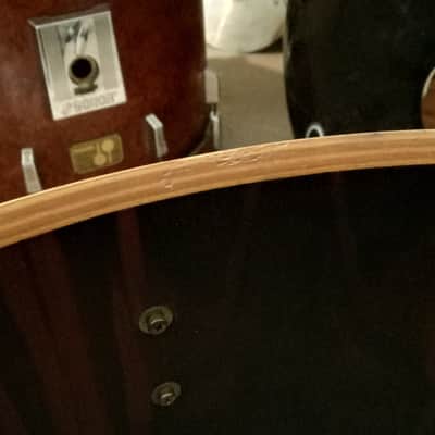24x18 Sonor Signature bass drum in Ebony Makassar image 5
