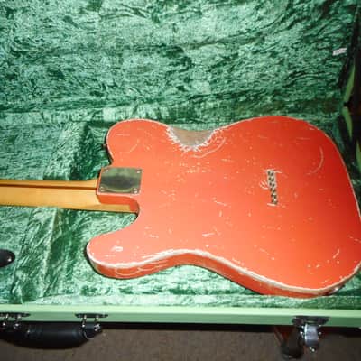 Scarecrow Guitars 1952 Tribute 2024 - aged red (Fender Neck and hardware) image 9