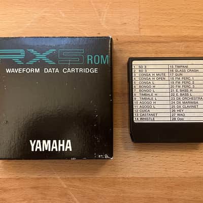 Yamaha RX5 Waveform Data ROM Cartridge