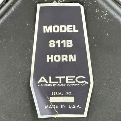 Altec Lansing 811B Horn & 807-8A Driver image 10