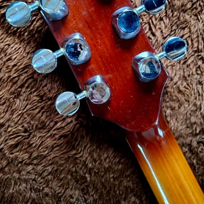 Extremely Rare Vintage 1972/73 Tokai Black Widow In Sunburst Made In Japan In Perfect Condition image 4