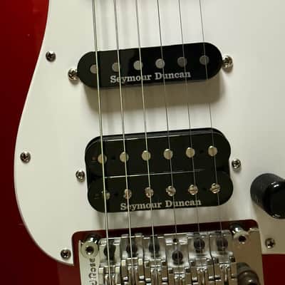 Warmoth  Floyd Rose Stratocaster - Candy Apple Red image 12