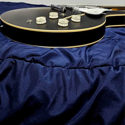 JCraft AR-2 2023 JM Semi-Hollow Electric Guitar Black w/ Padded Gig Bag image 16