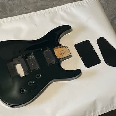 2000's Japan Jackson DKMG Dinky Forest Metallic Green Guitar Body Floyd Ready image 2
