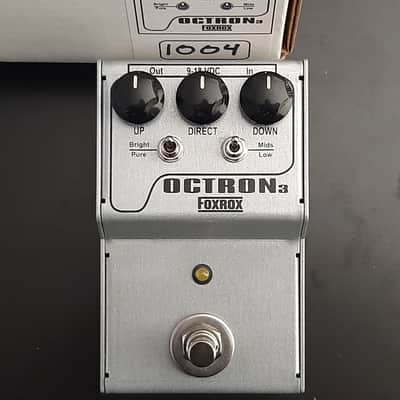 2010s - Boxed - Foxrox Electronics Octron 3 Analog Octave Up and Down 2010s - Silver image 1