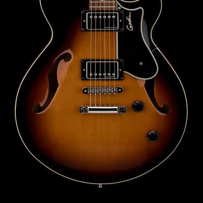 Godin Montreal Premiere HG (2018) - Sunburst #45107 with Hard Case and Original Gig Bag image 1