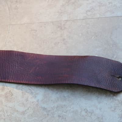 Vintage wide Leather Strap image 3