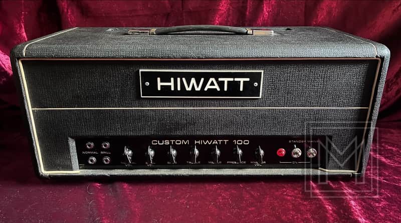 1974 Hiwatt Custom 100 DR103 Harry Joyce Mullards Gilmour Townshend image 1
